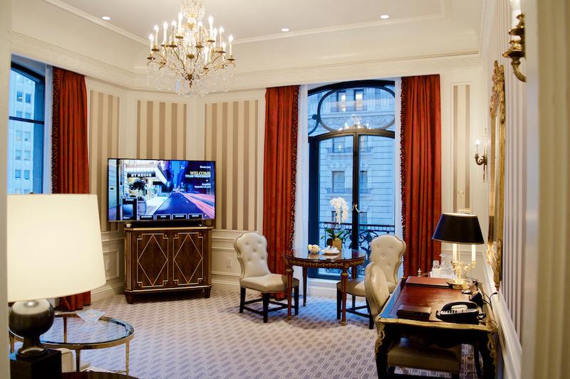 St. Regis New York City, Fifth Ave Suite Living Room