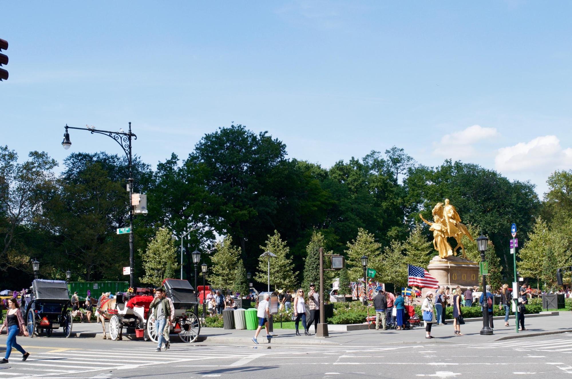 Central Park Entrance 