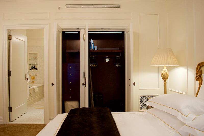 The Plaza New York City Bedroom Closet