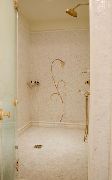 The Plaza New York City Master Bathroom Shower