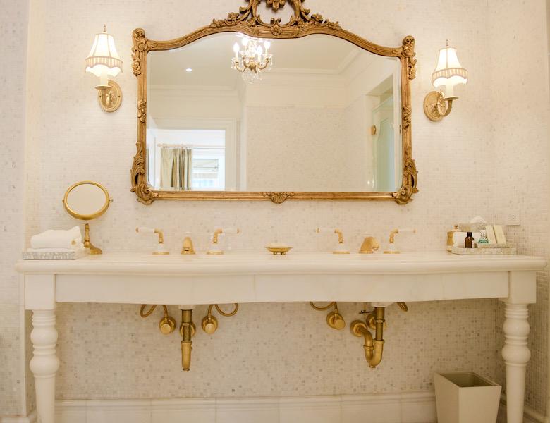 The Plaza New York City Master Bathroom Vanity