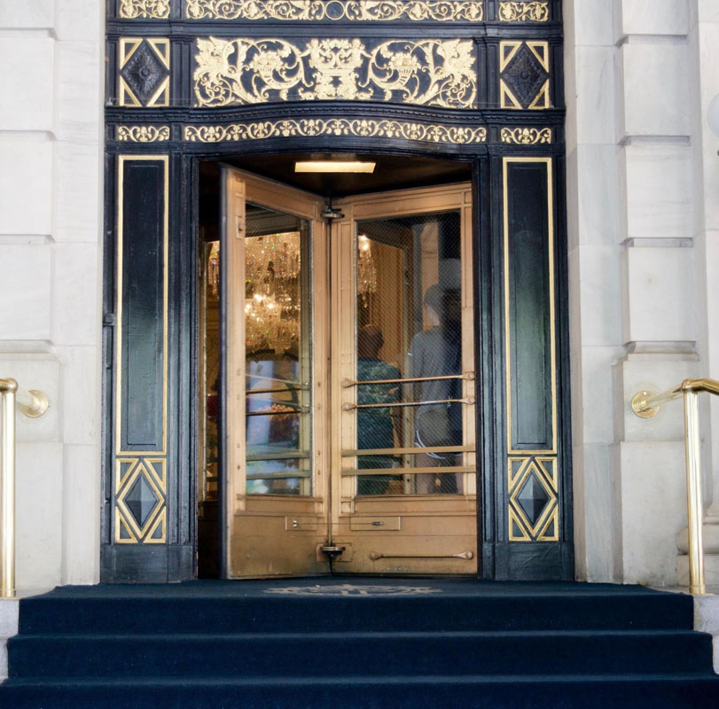 The Plaza New York City Revolving Door