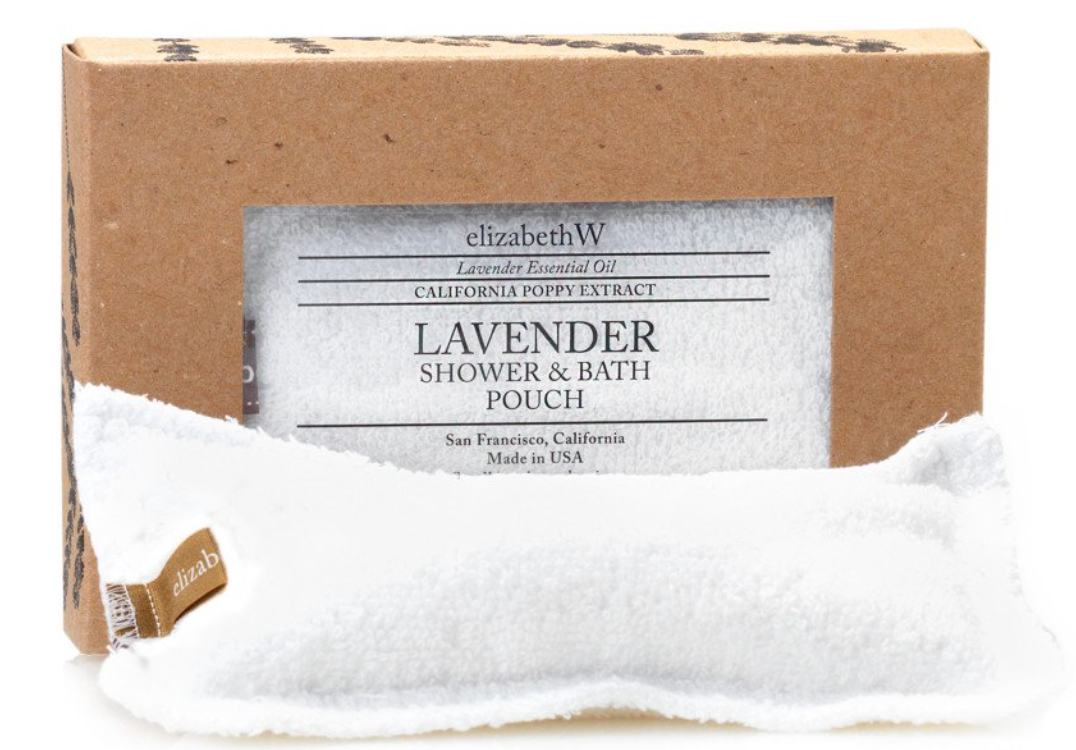 ElizabethW Lavender Shower Pouch