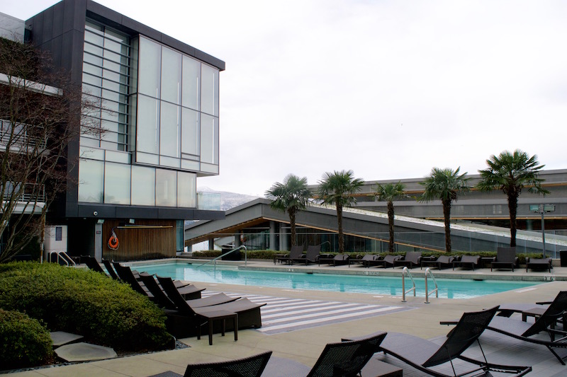 Pool Deck Facing Convention Centre