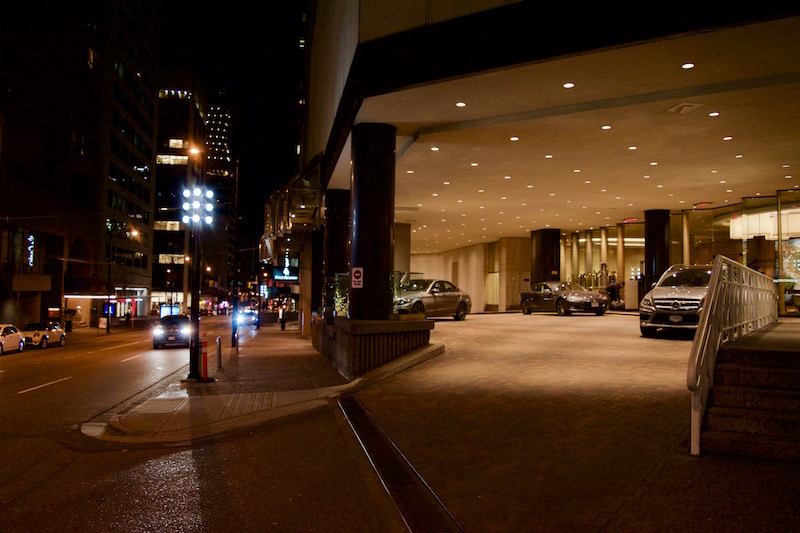 Driveway Entrance Off Howe Street
