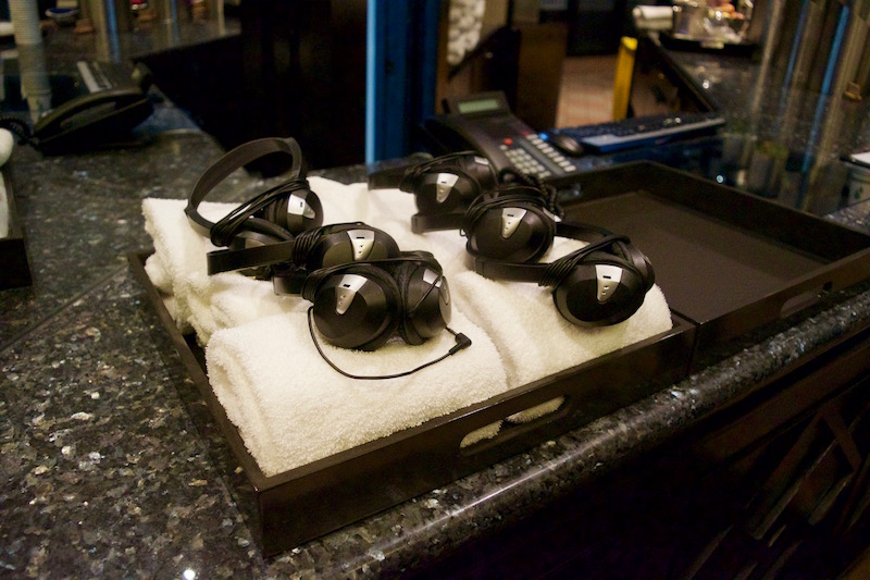 Gym - Complimentary Use Headphones 