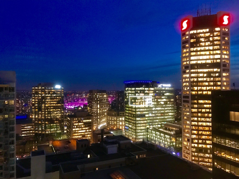 View From Room - NIght