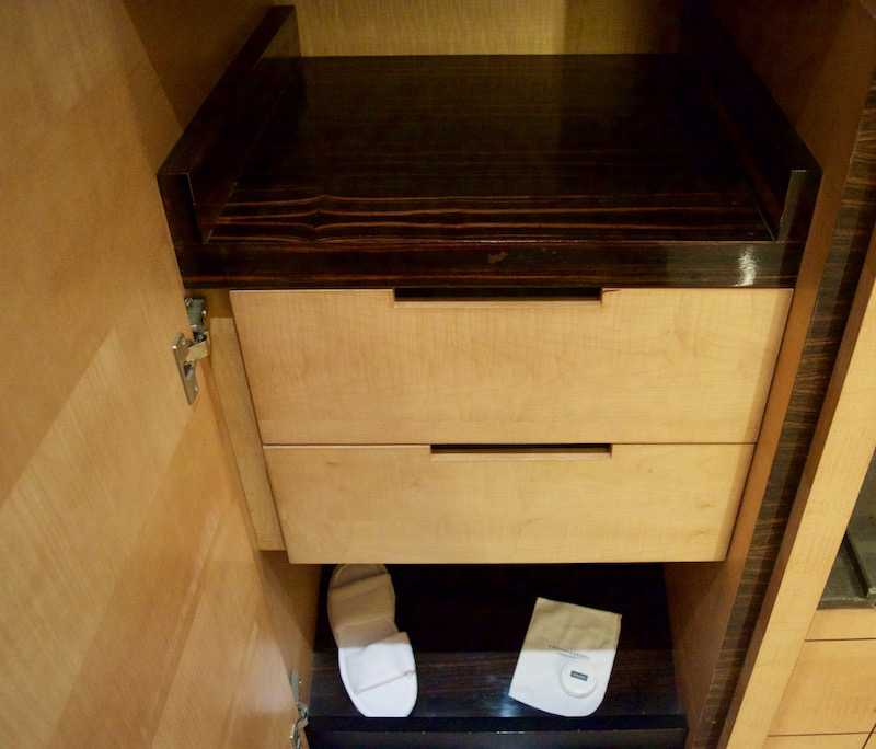 Closet Storage And Slippers 