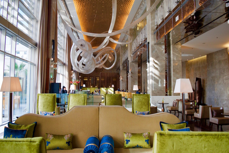 Beautifully Decorated Lobby Lounge