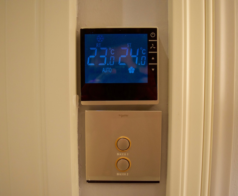 Heating And Drape Controls 