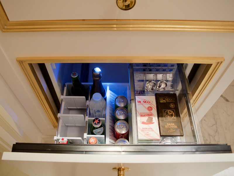 Minibar Sliding Fridge 