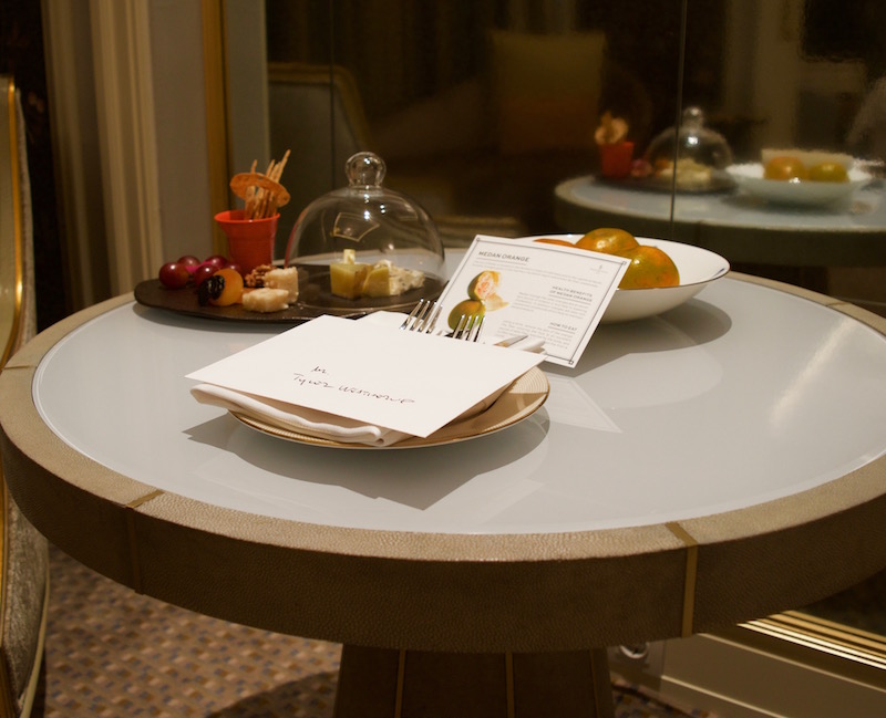 Welcome Amenity And Note 