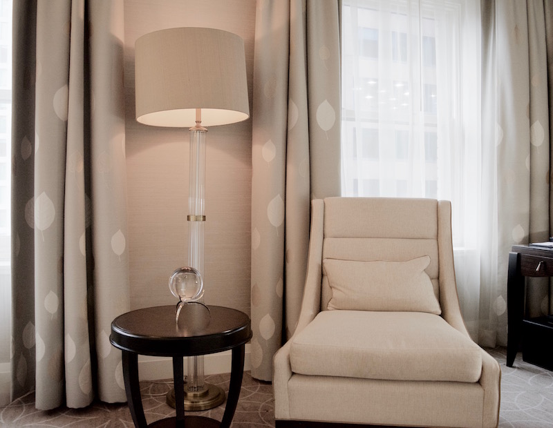 Seating Area Beside Large Window 