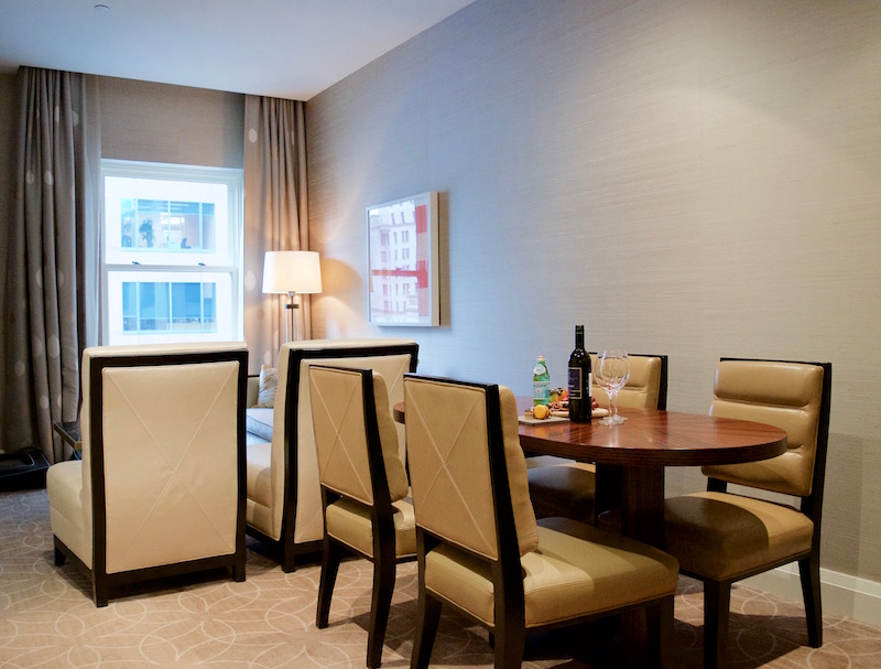 Junior Suite Dining Room From Entry