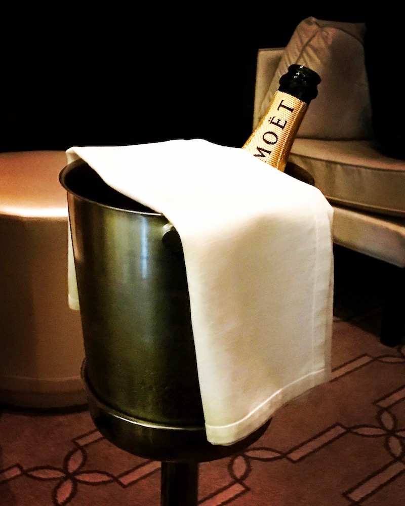 1927 Lobby Lounge Champagne Service 