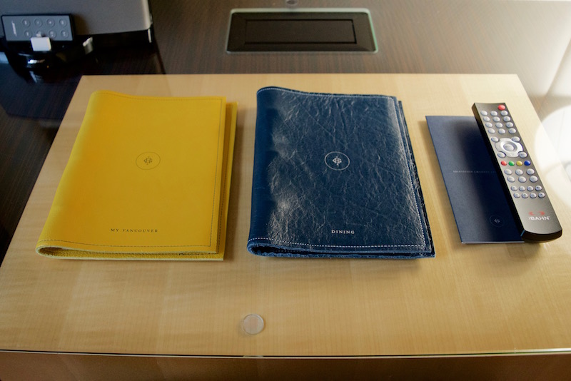Leather Bound Menus 