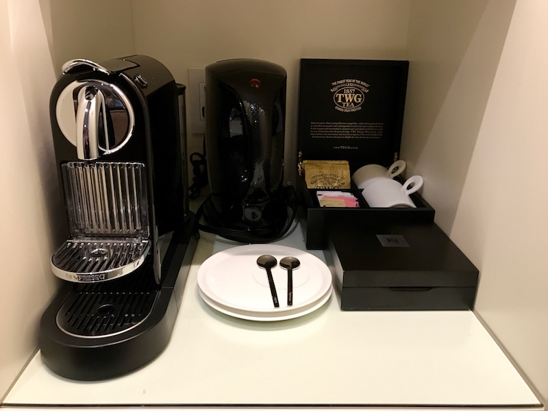 Nespresso Coffee Maker And Tea Selection 
