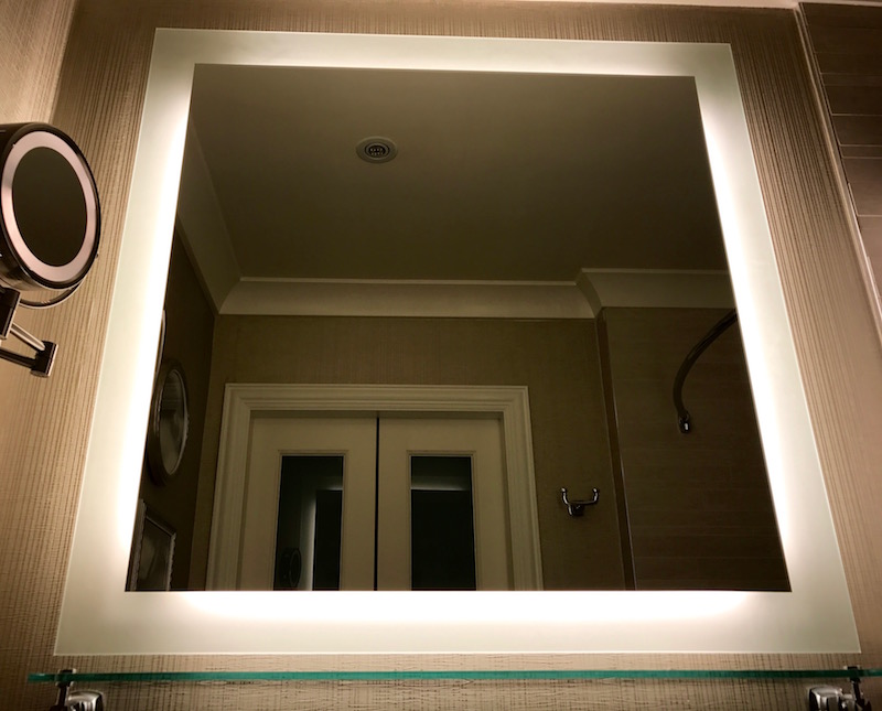 Large Lit Mirror 