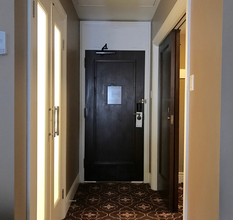 Deluxe Room Entrance 