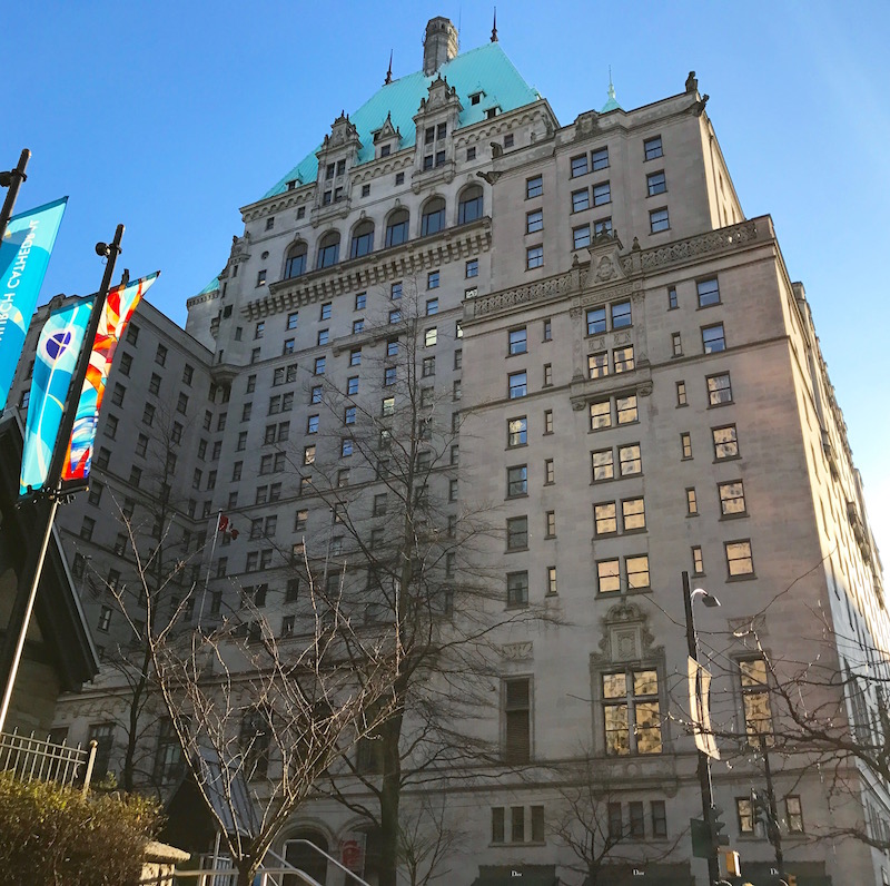 The Fairmont Hotel Vancouver