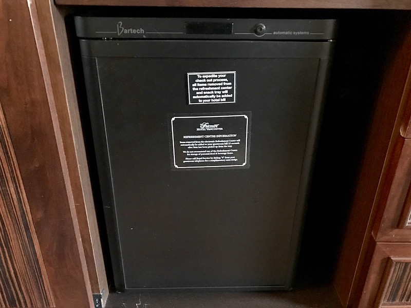Minibar Sensor Fridge 