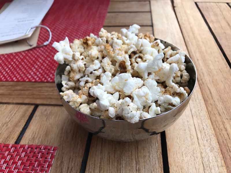 Popcorn With Our Cocktails
