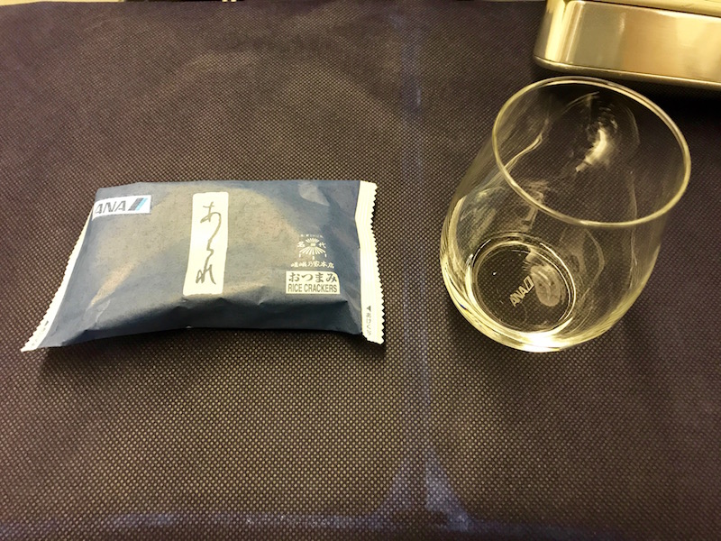 Champagne And Packaged Snacks