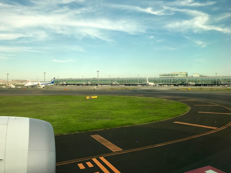 Arrival At Tokyo Haneda