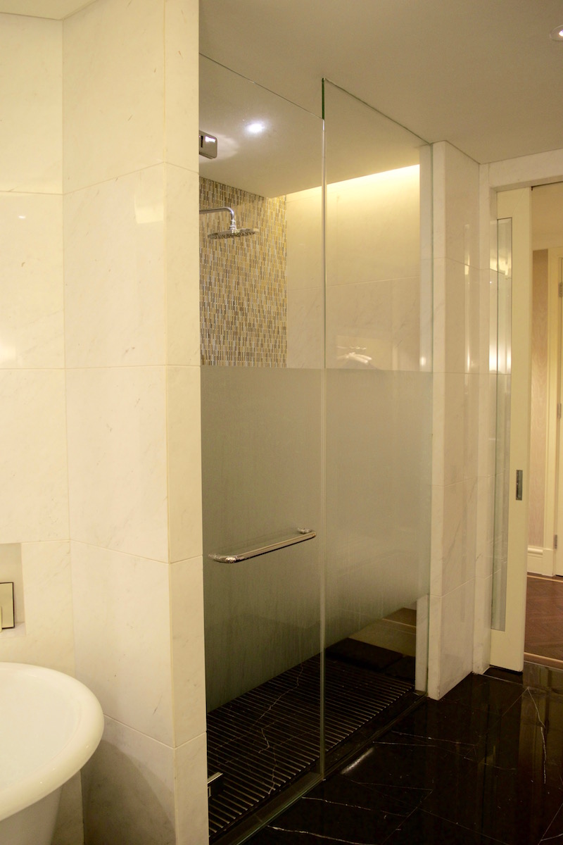 Large Walk-In Rainforest Shower