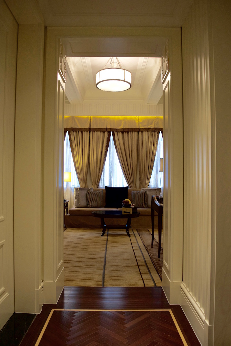 Fairmont Peace Hotel Shanghai Suite Entrance