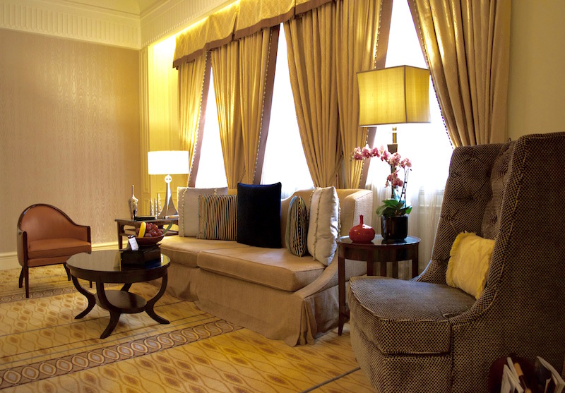 Fairmont Peace Hotel Shanghai Suite Living Room
