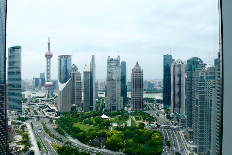 Shanghai Pearl Tower View