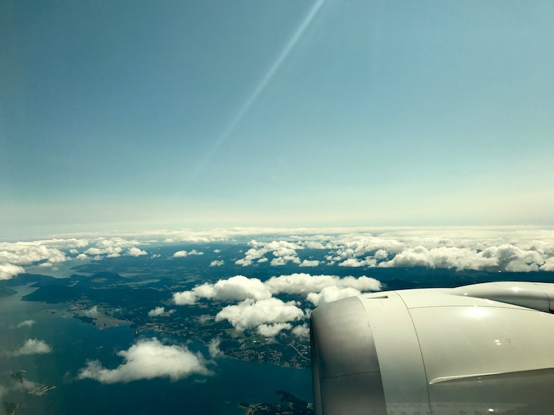 Views Approaching Vancouver