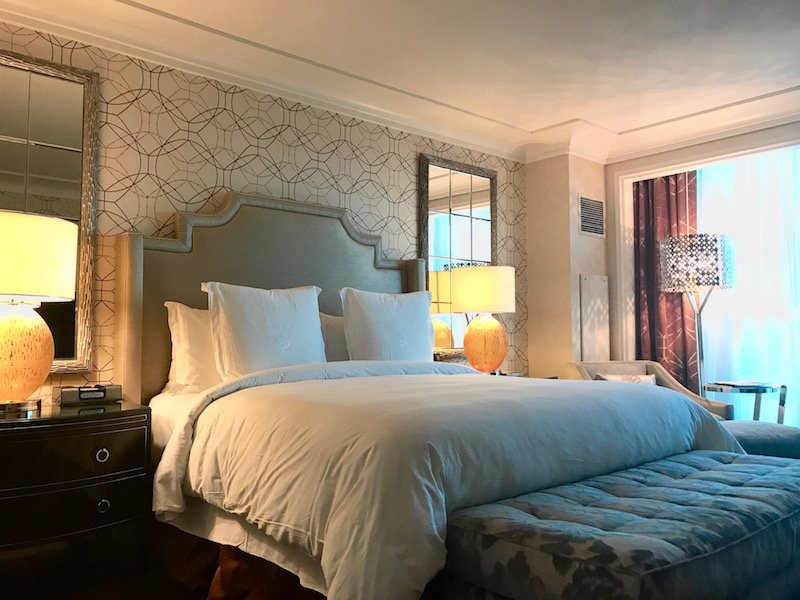 Four Seasons Hotel Las Vegas Strip View Room King Bed