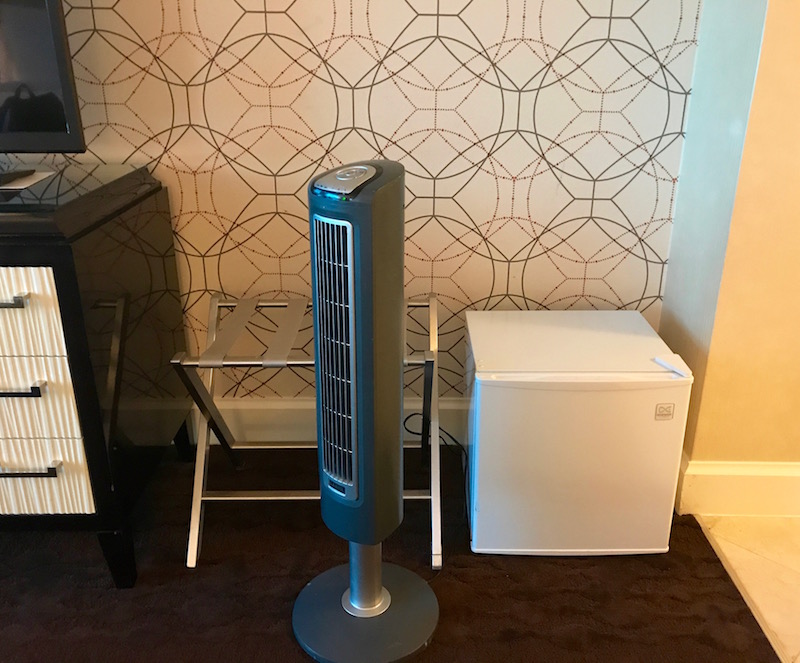 Personal Storage Fridge And Fan
