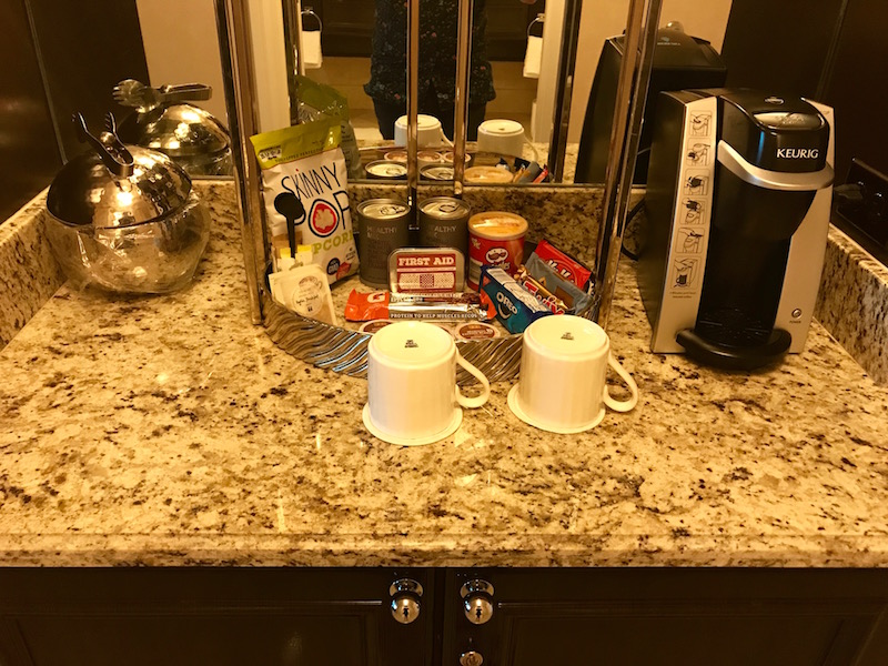 Minibar Snack Selection