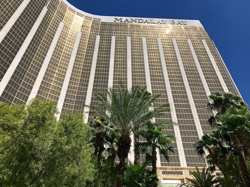 Mandalay Bay Exterior - Four Seasons Houses Top 5 Floors