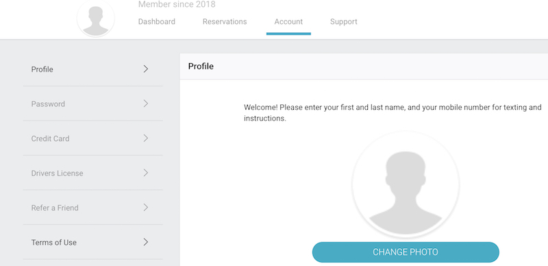 Silvercar Rental Personal Information