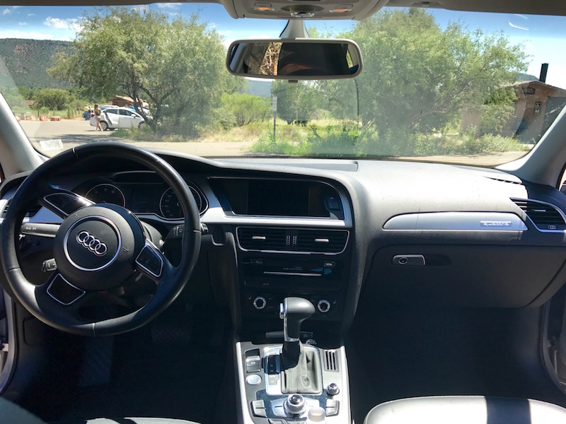 Silvercar Rental Audi A4 Interior