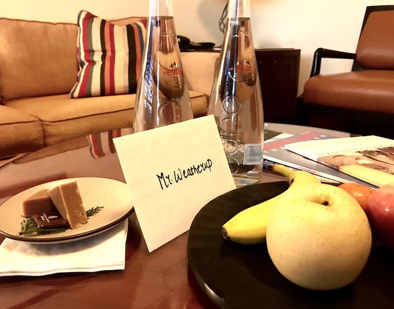 Special Welcome Amenity