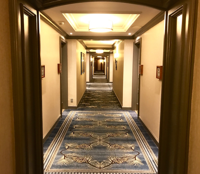 Fairmont Chateau Whistler Hallway