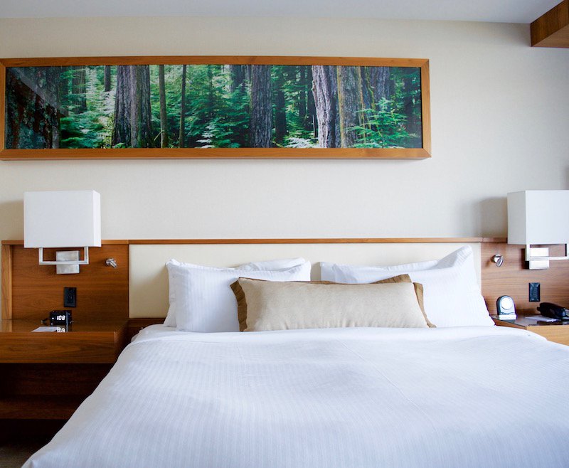 Fairmont Pacific Rim Gold Floor King Bed