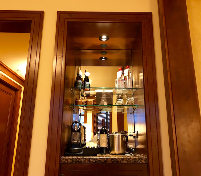 Four Seasons Resort Whistler Premier Suite Minibar