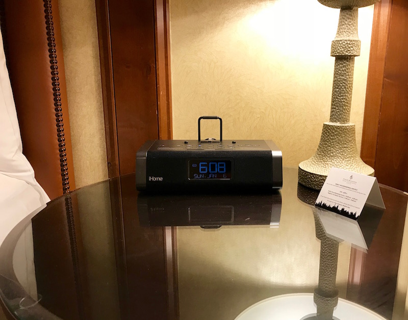 Four Seasons Resort Whistler Premier Room Bedside Table