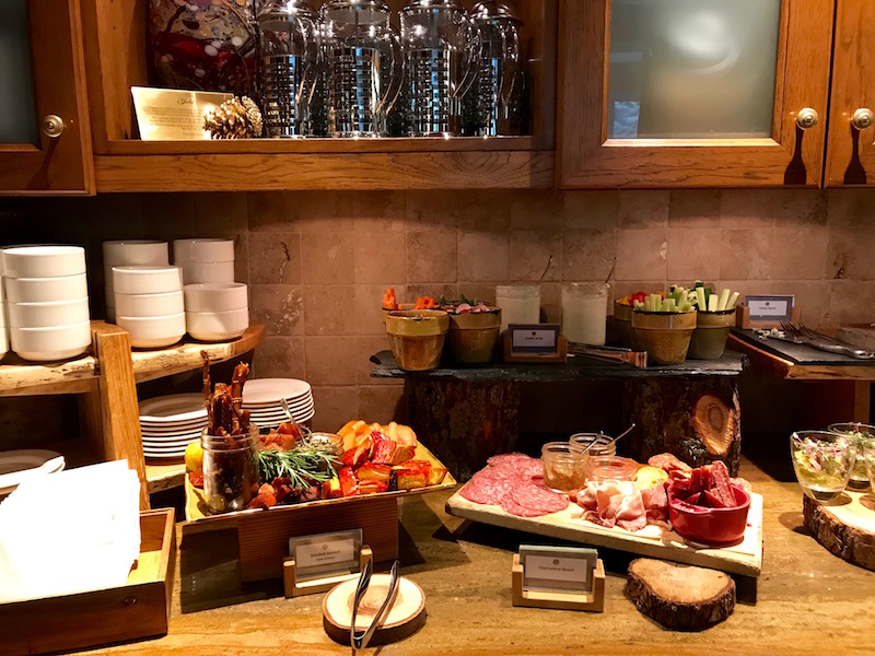 Fairmont Chateau Whistler Gold Floor Lounge Evening Canapés