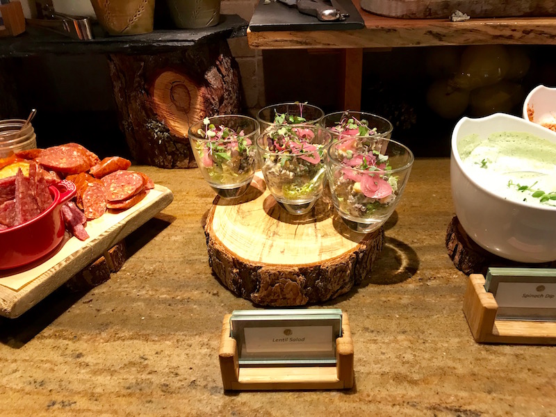 Fairmont Chateau Whistler Gold Floor Lounge Evening Canapés