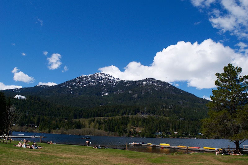Alta Lake Beach Area