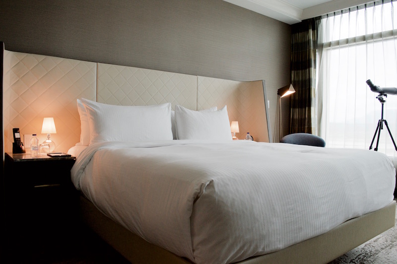 Newly Renovated Fairmont Vancouver Airpot Gold Floor