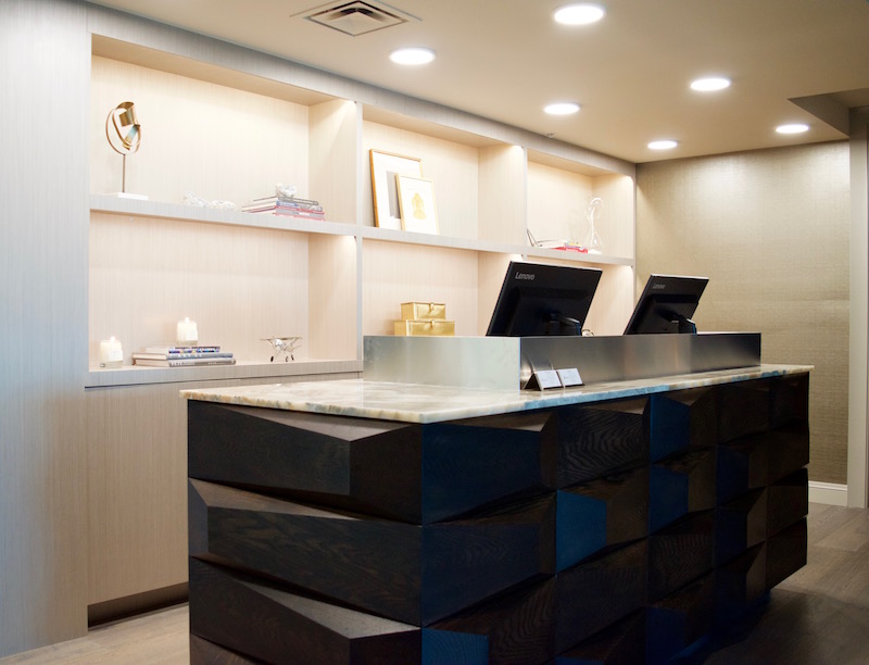 New Fairmont Vancouver Airport Gold Floor Reception Area