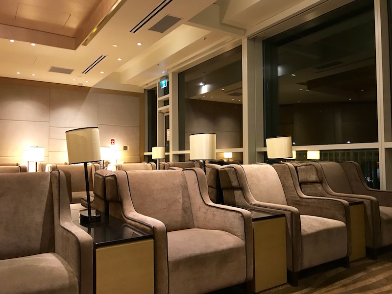 Plaza Premium Lounge Vancouver Airport Seating